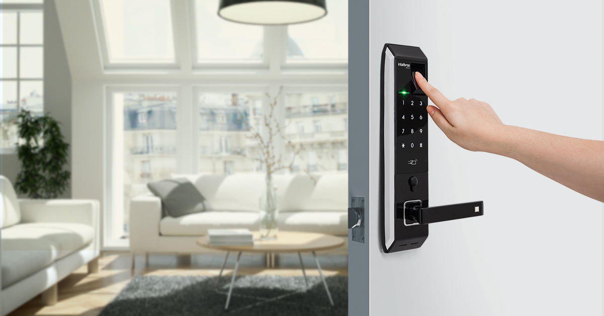 Fechadura de biometrica